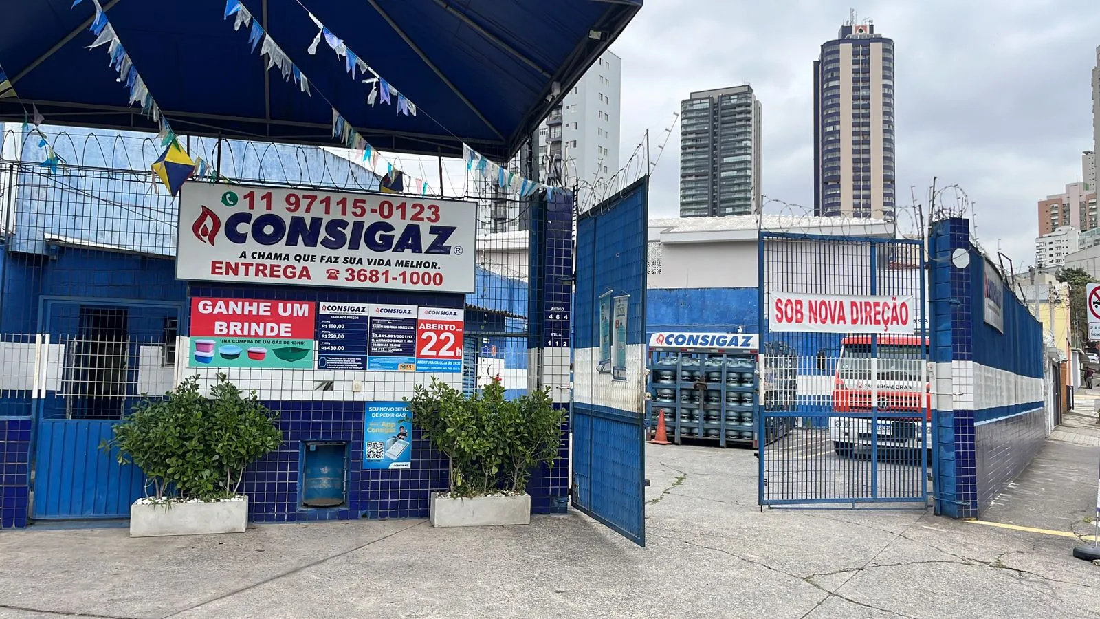 Fachada Gás Brasileiro - Osasco - Consigaz